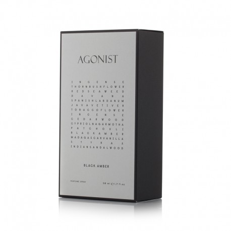 Agonist,   BLACK AMBER,    Perfume Spray 50 ml