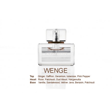 Azagury,    WENGE,   Perfume ,  Crystal Bottle  50 ml