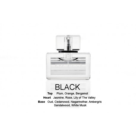 Azagury,    BLACK,  Perfume ,  Crystal Bottle  50 ml