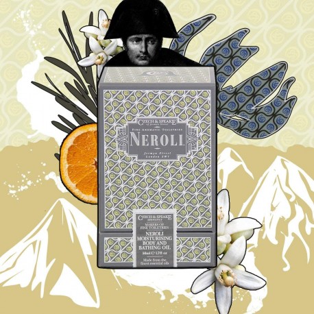 Czech & Speake, NEROLI, Moisturising Bath & Body Oil 50 ml
