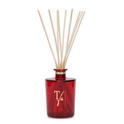 Teatro Fragranze Uniche, LOVE (Luxury collection),   Gift Set Sticks 1500 ml.  RED TRANSPARENT VASE
