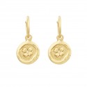 Sonia Rykiel, GOLDEN MEDALS CLOVER EARRINGS