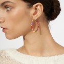 Sonia Rykiel, Colorful hoop earrings