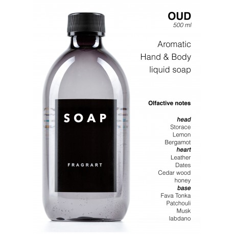 FRAGRART , Soap - OUD 500ml